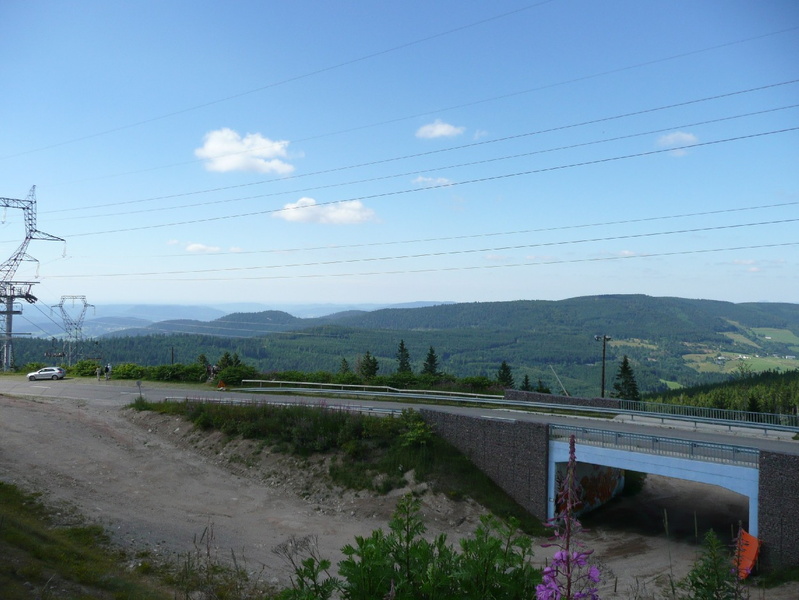 Vue de la station du Lac Blanc